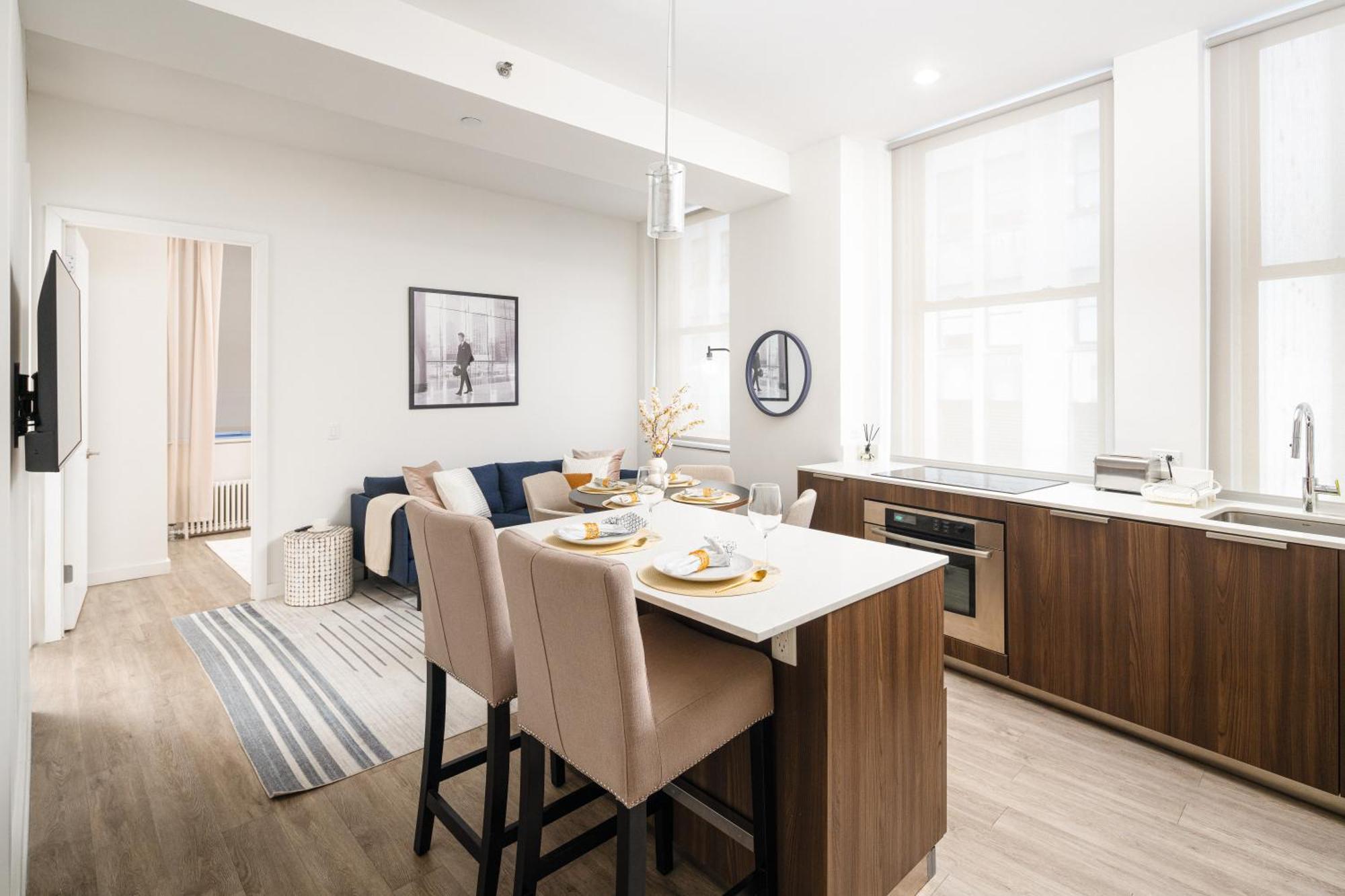 Luxury 2bd Nr St Gym Rooftop W/d Appartamento