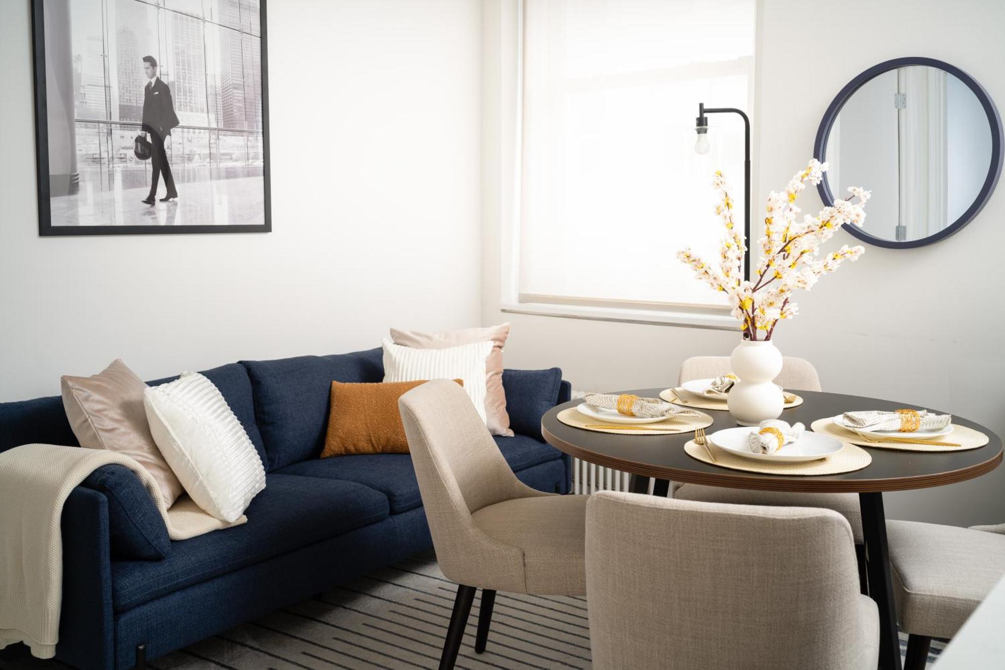 Luxury 2bd Nr St Gym Rooftop W/d Appartamento New York